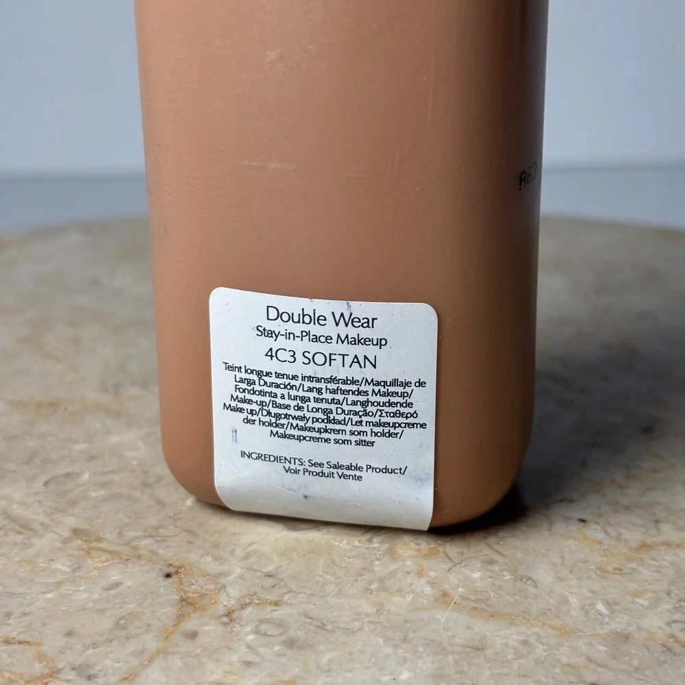 Estee Lauder Double Wear‎ Stay-in-Place Makeup 4C3 Softan Foundation Jumbo 6.7